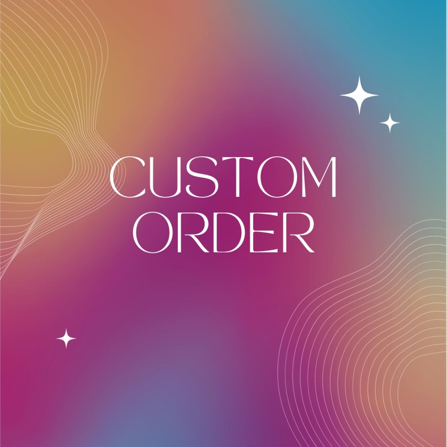 Custom Order for Eileen
